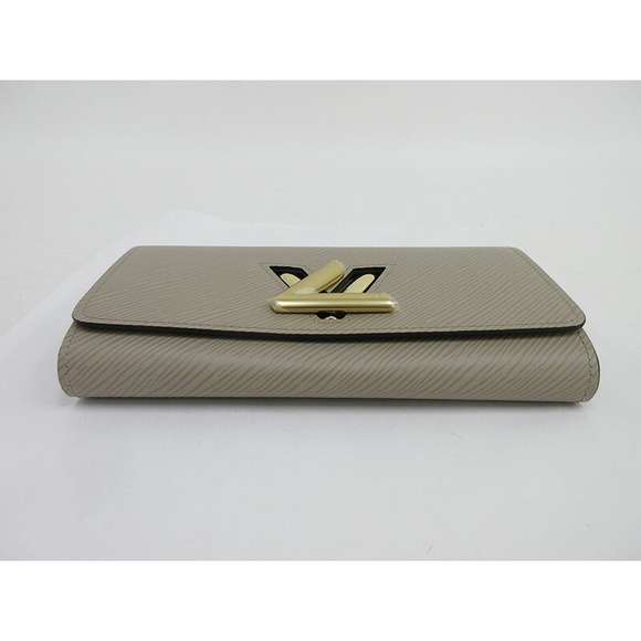Louis Vuitton Epi Portefeuille Wallet Twist Long Galle Beige - Picture 3 of 8